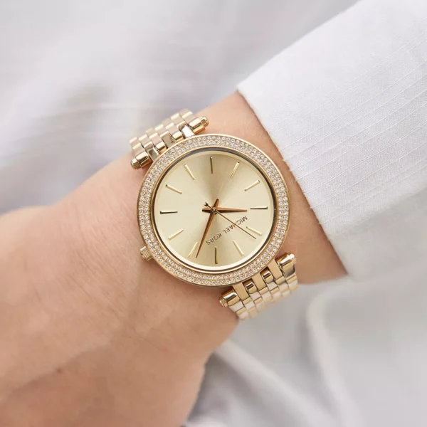 Relógio Michael Kors Mk3191 Dourado - Image 6
