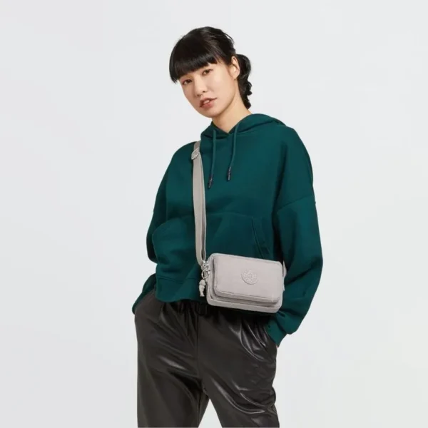 Bolsa Kipling Abanu Cinza - Image 6