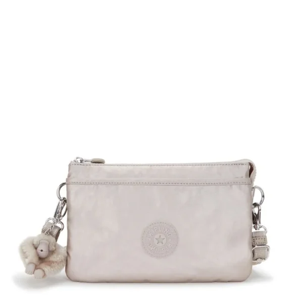 Bolsa Kipling Riri Prata