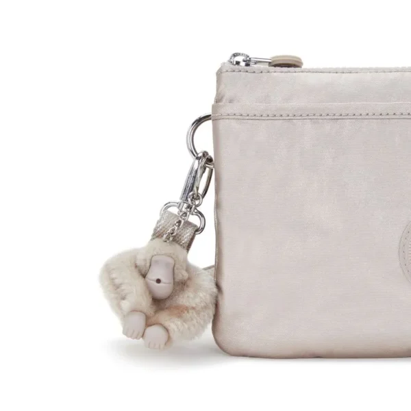 Bolsa Kipling Riri Prata - Image 3