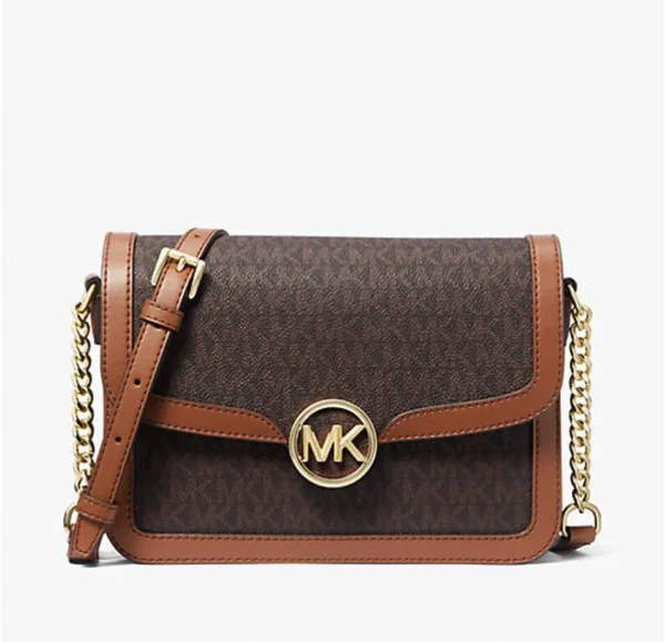 Bolsa Michael Kors Leida Brown