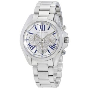 Relógio Michael Kors MK6320 prateado com azul