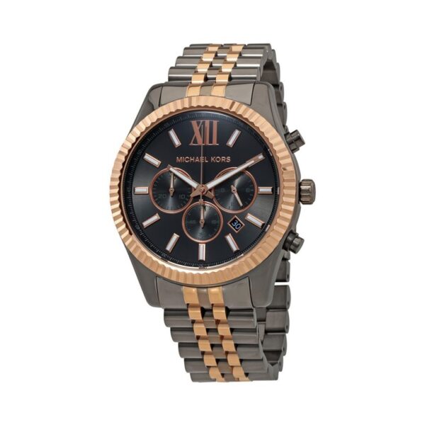 Relógio Michael Kors MK8561 chumbo&dourado