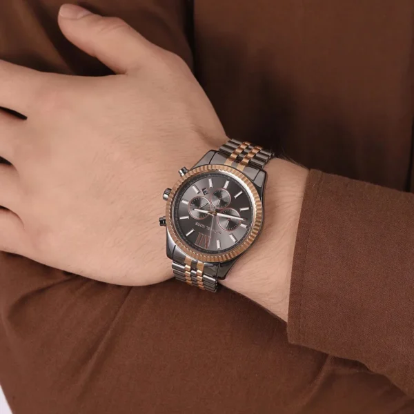 Relógio Michael Kors MK8561 chumbo&dourado - Image 3