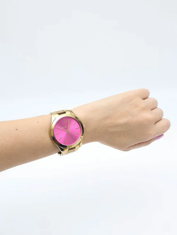Relógio Michael Kors MK3264 dourado e rosa - Image 2